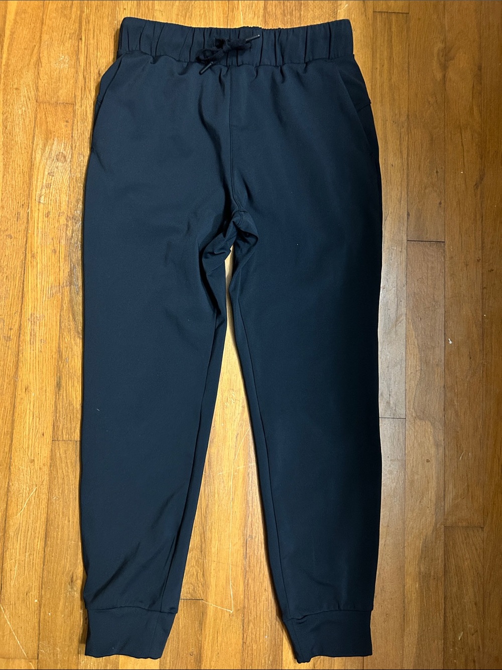 Women's Black Drawstring Jogger Pants size small buttery soft